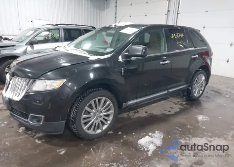 2011 Lincoln Mkx z USA, uszkodzony, nr VIN 2LMDJ8JK7BBJ04466